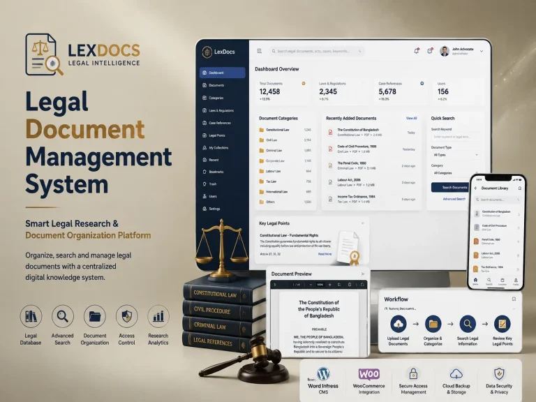 Legal Document management System