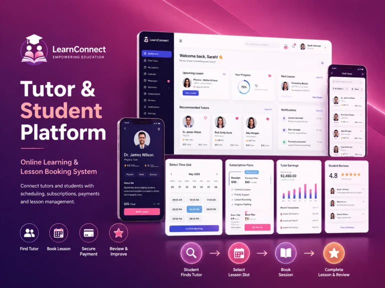 Tutor and Student Platform