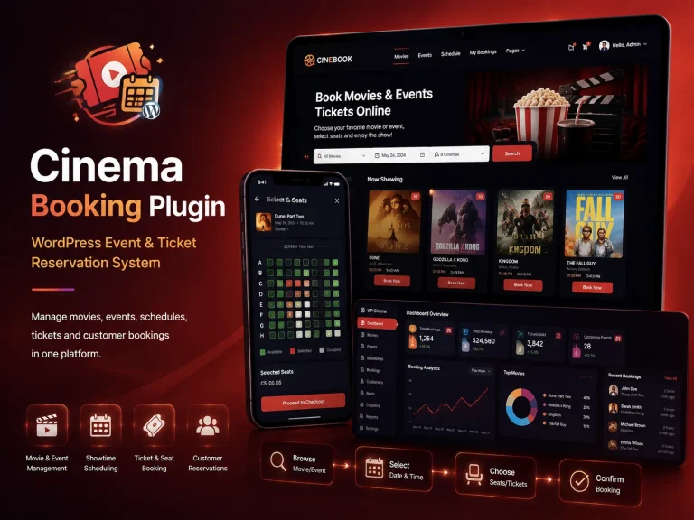Cinema and Event Booking  – Custom WordPress Plugin-duplicate-1
