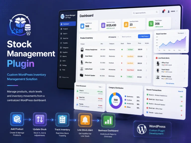 Stoke Management –  Custom WordPress Plugin