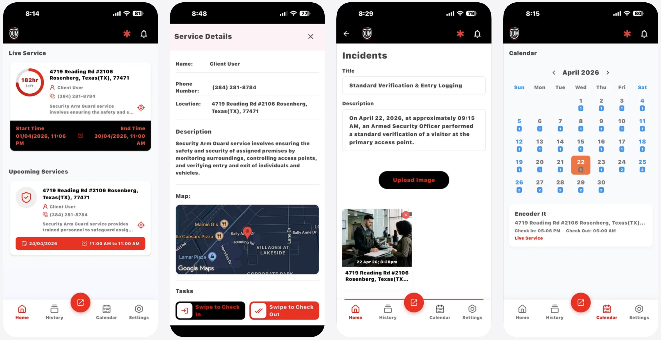 🛡️ Security Guard Management & Booking System | Web & Mobile App (Laravel, React, Flutter)