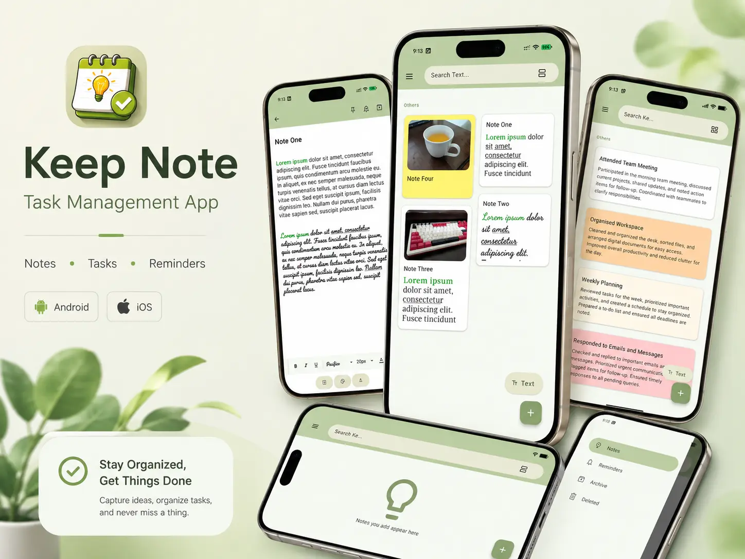 KeepNote – Privacy-Focused Note-Taking App