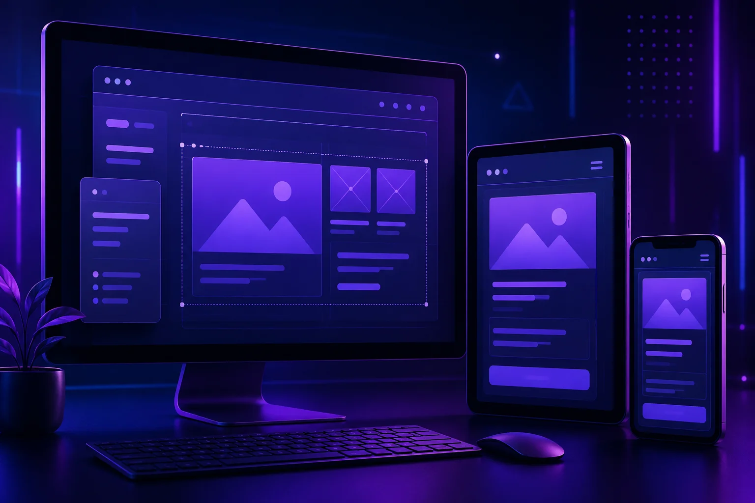 Create Stunning Websites and Apps with Us