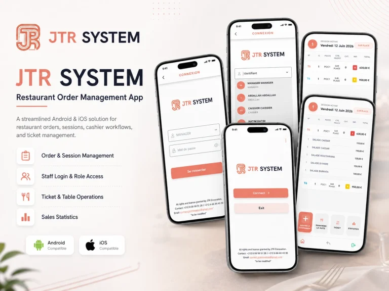 Restaurant Order Management & POS App | Complete Mobile POS Solution