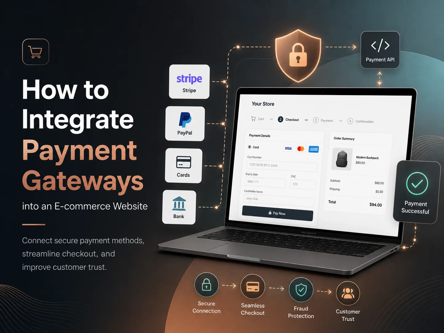 How to Integrate Payment Gateways into an E-commerce Website
