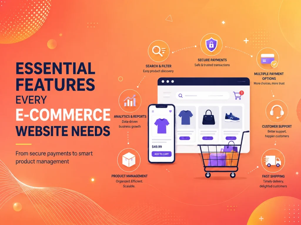 Essential Features Every E-commerce Website Needs