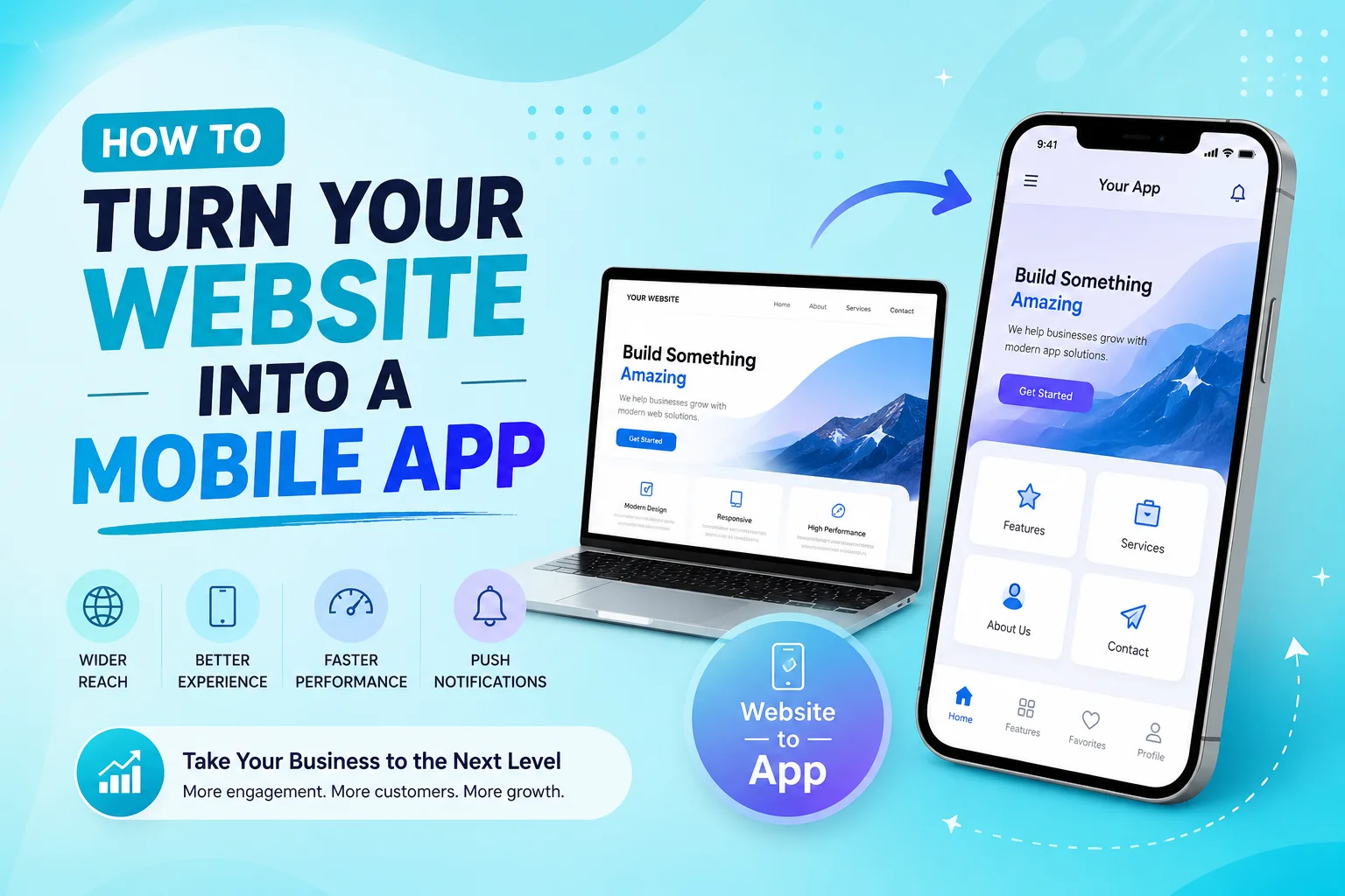 How to Turn Your Website into a Mobile App