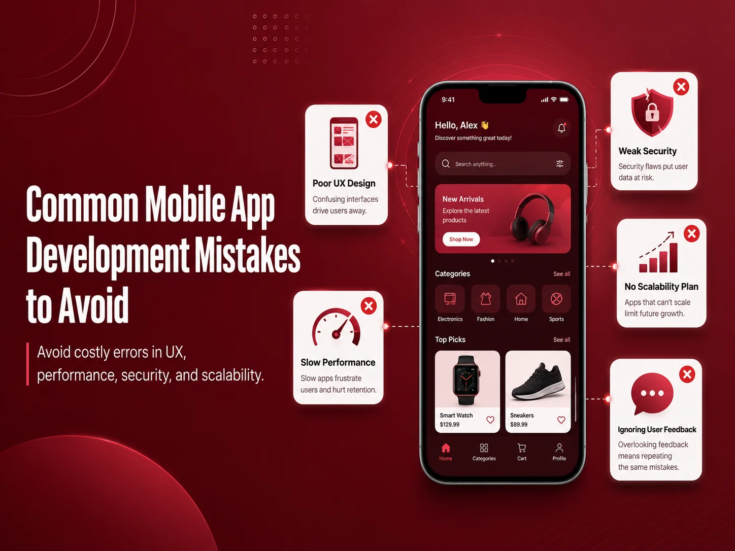 Common Mobile App Development Mistakes to Avoid