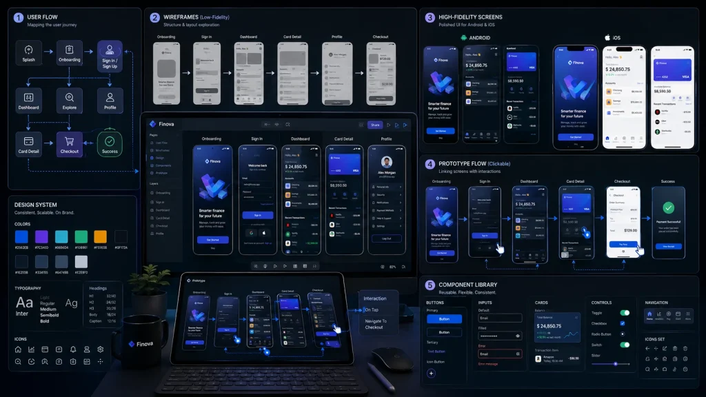 Mobile App UI/UX Design for Better User Engagement