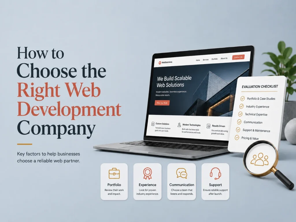 How to Choose the Right Web Development Company