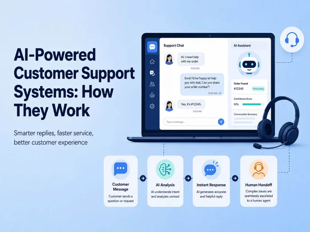 AI-Powered Customer Support Systems: How They Work