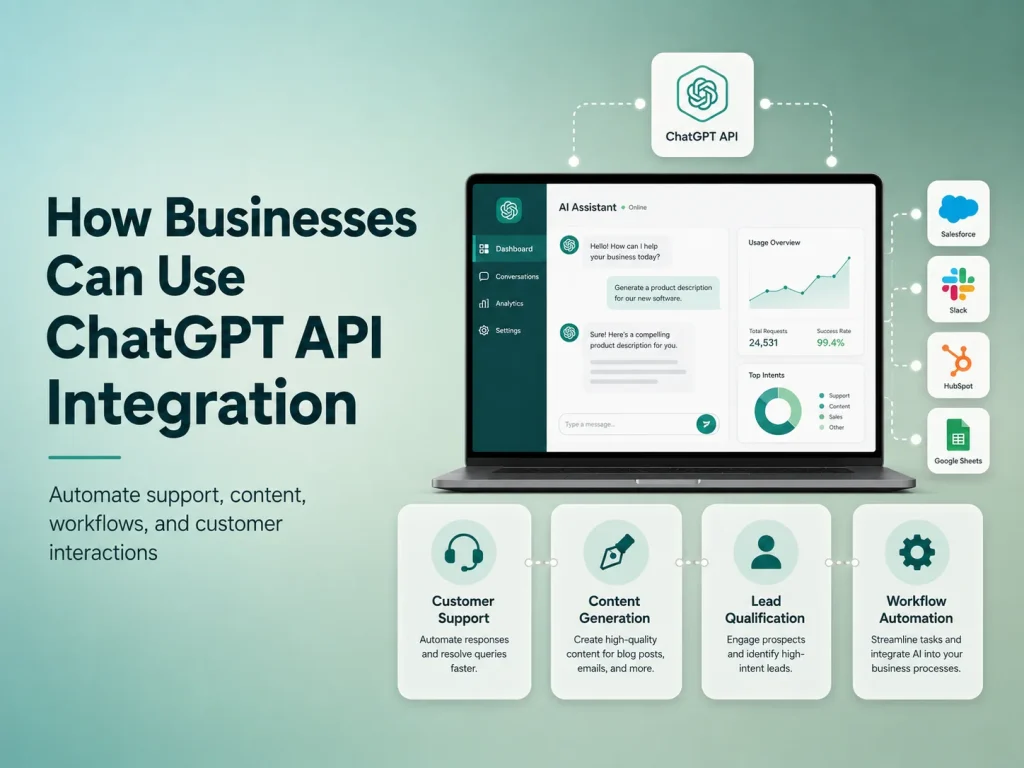 How Businesses Can Use ChatGPT API Integration