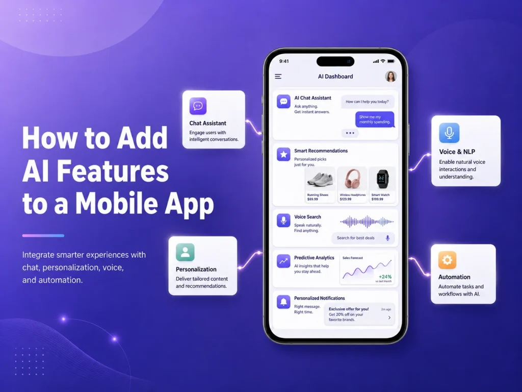 How to Add AI Features to a Mobile App